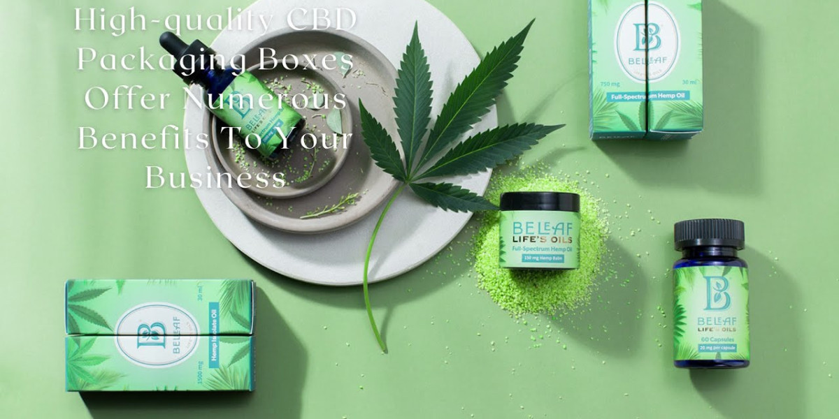 Custom CBD Boxes to Enhance Product Appeal and Brand Trust