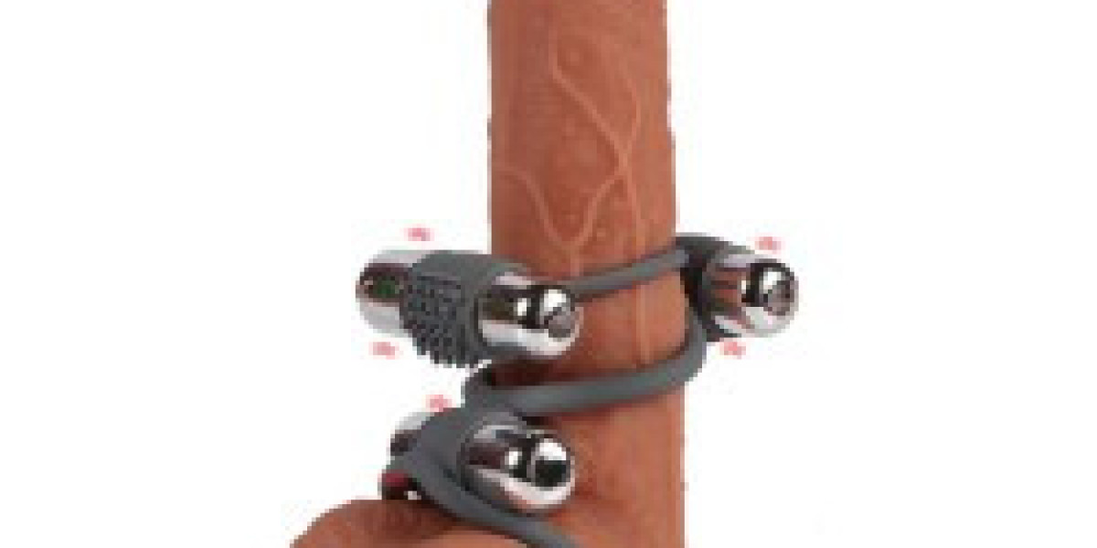 double cock ring harness gc999