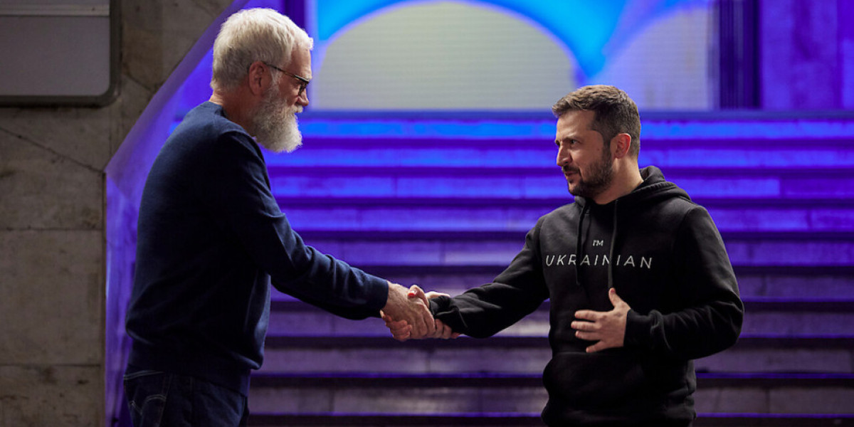 Volodymyr Zelenskyy Interview – Letterman in Kyiv