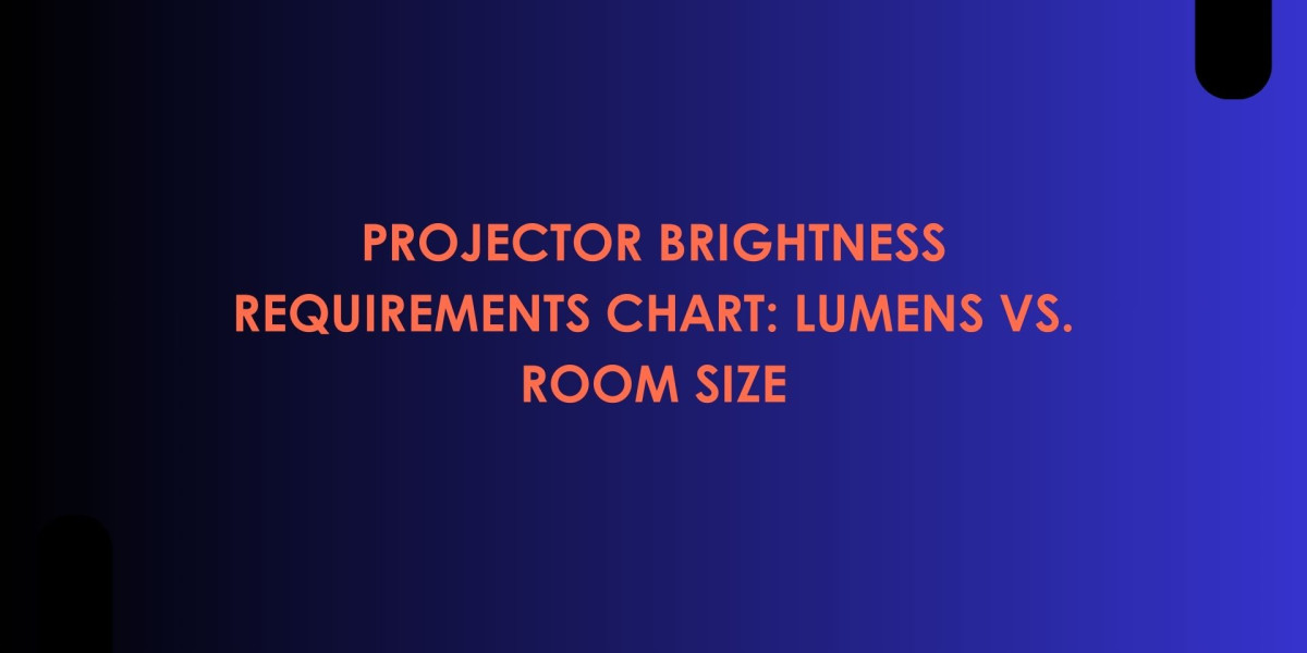 Projector Brightness Requirements Chart: Lumens vs. Room Size