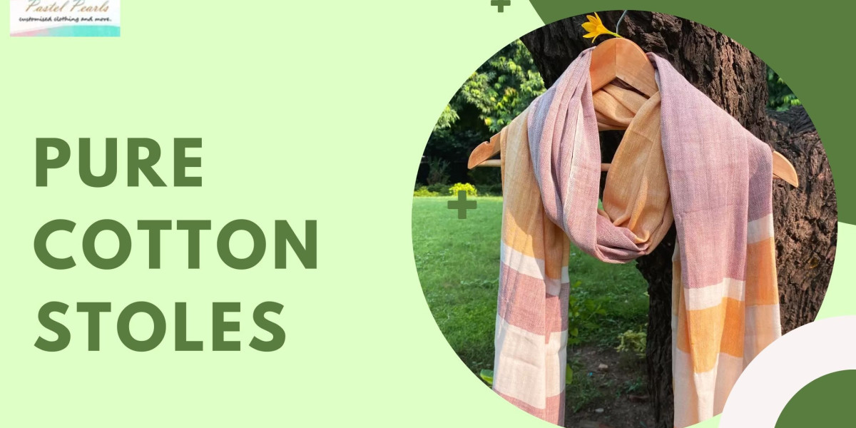 Pure Cotton Stoles: A Fashion Statement Rooted in Simplicity
