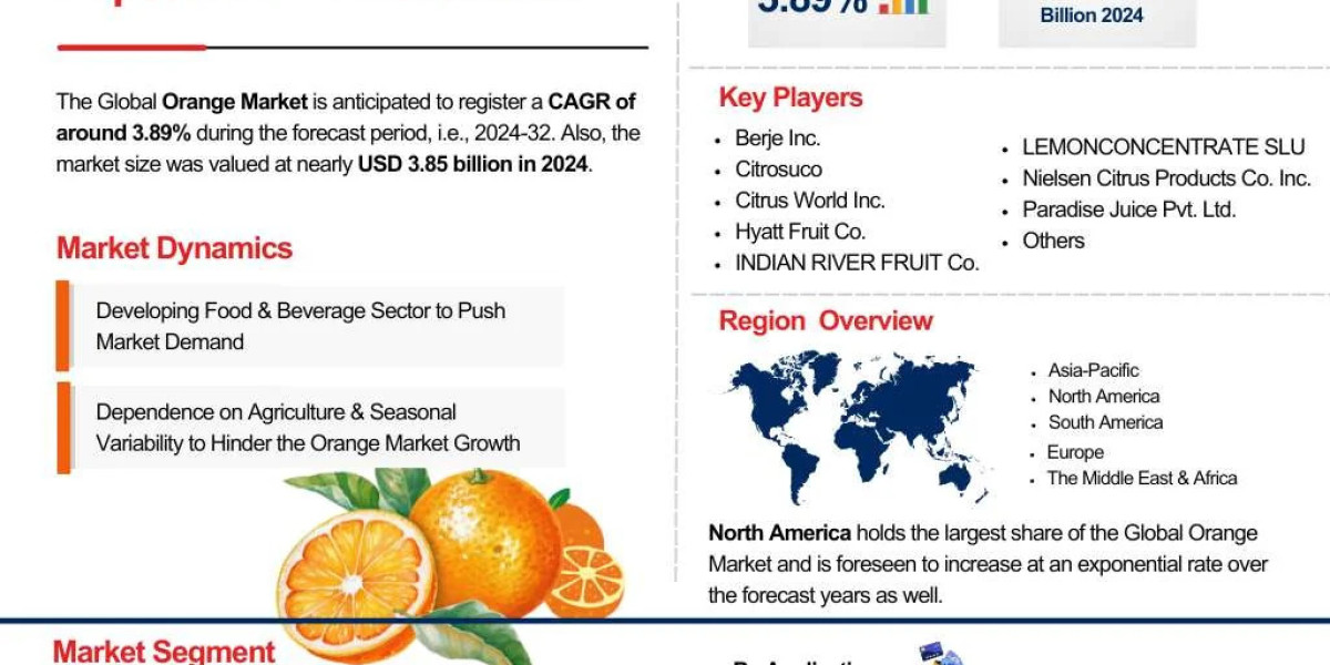 Orange Market Outlook 2032: Key Trends & Competitive Insights – The Report Cube