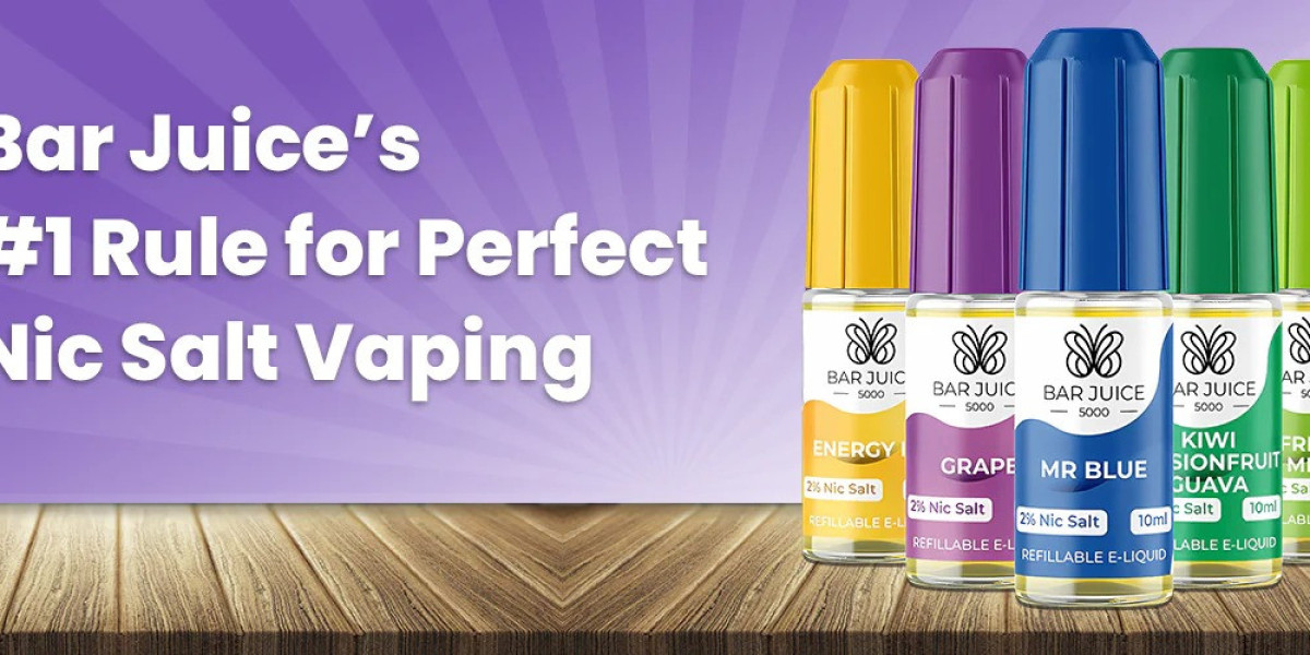 Bar Juice’s #1 Rule for Perfect Nic Salt Vaping