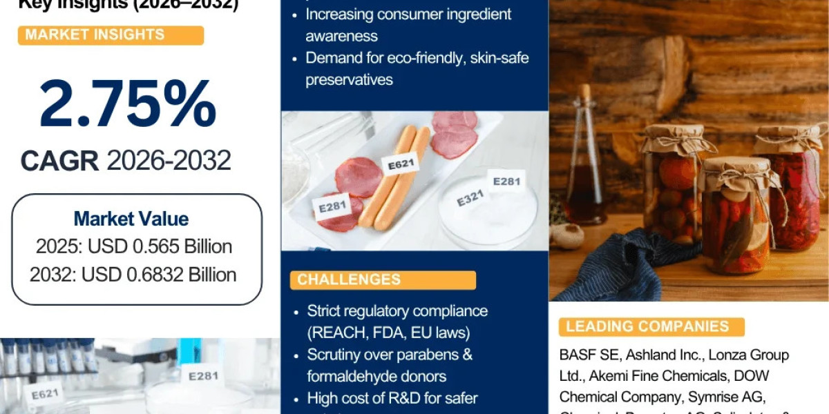 Cosmetic Preservatives Market Outlook 2032: Key Trends & Competitive Insights – The Report Cube