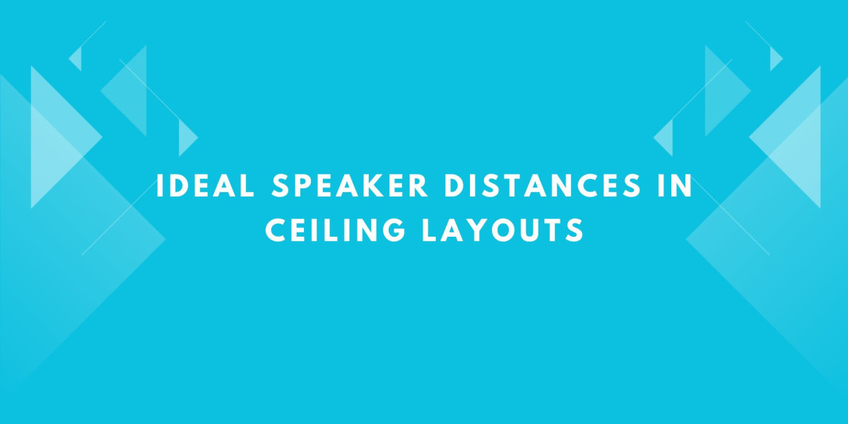 Ideal Speaker Distances in Ceiling Layouts